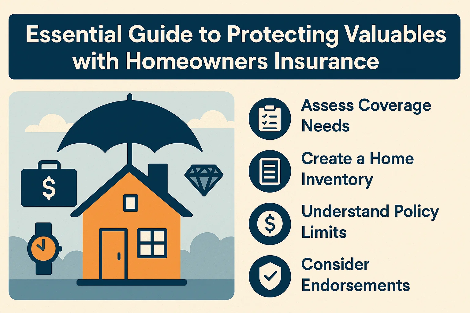 Homeowners Insurance Basics infographic