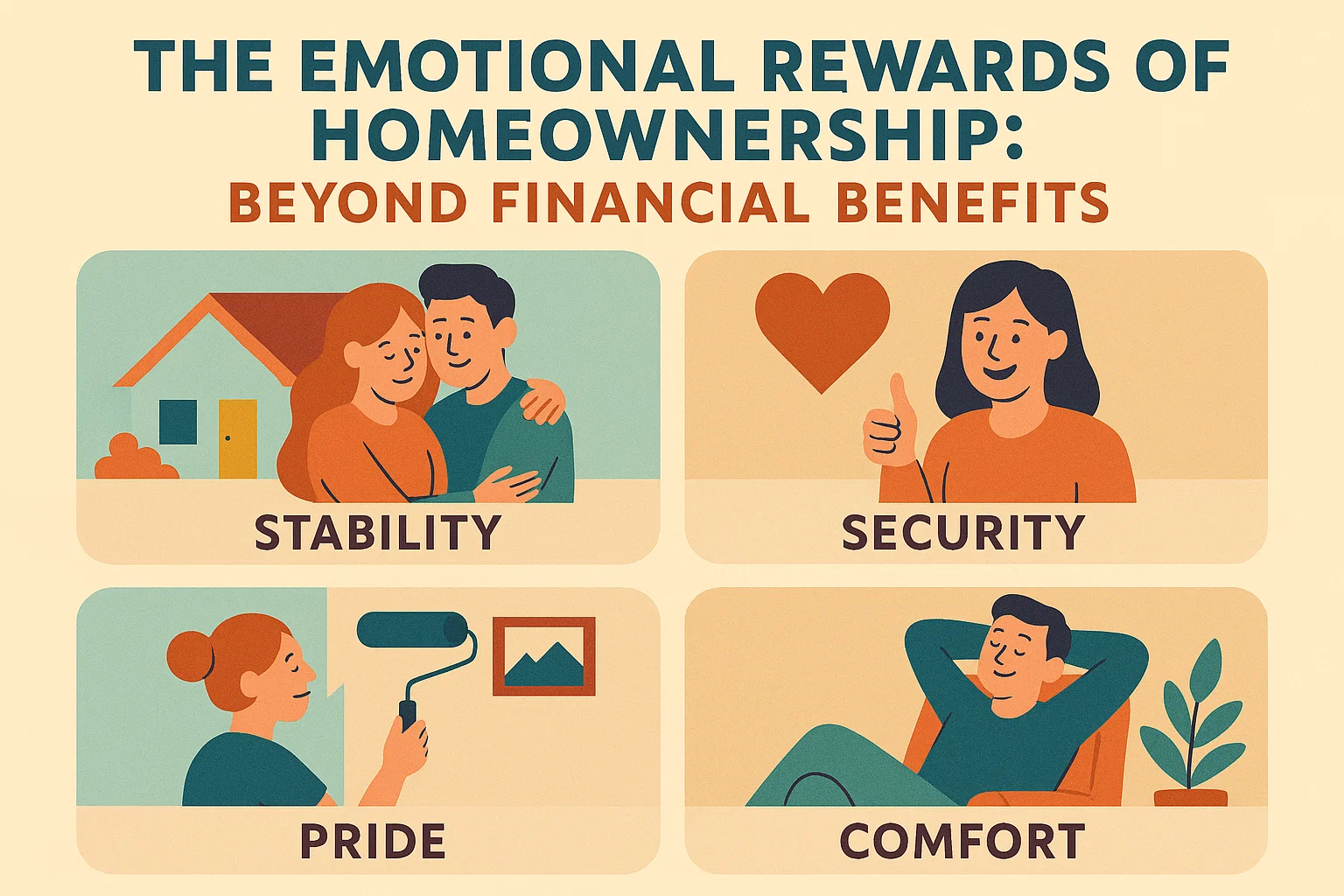 Homeownership Emotional Rewards infographic