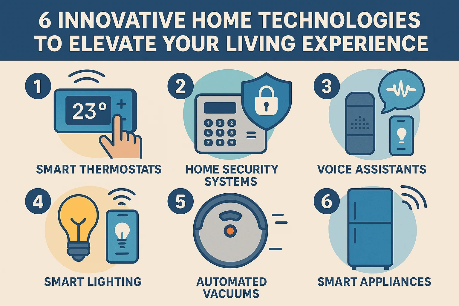 Smart Home Innovations infographic