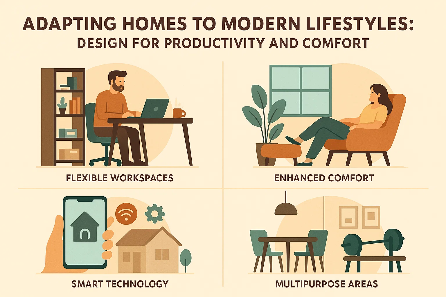Modern Home Design infographic
