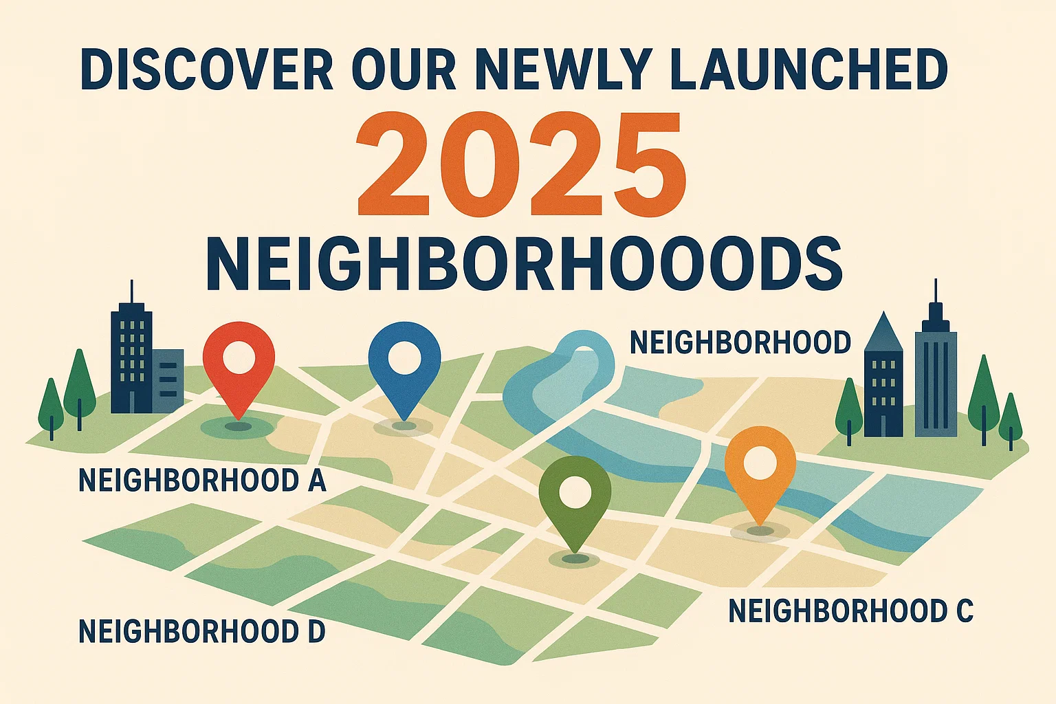 2025 Neighborhoods Launched infographic