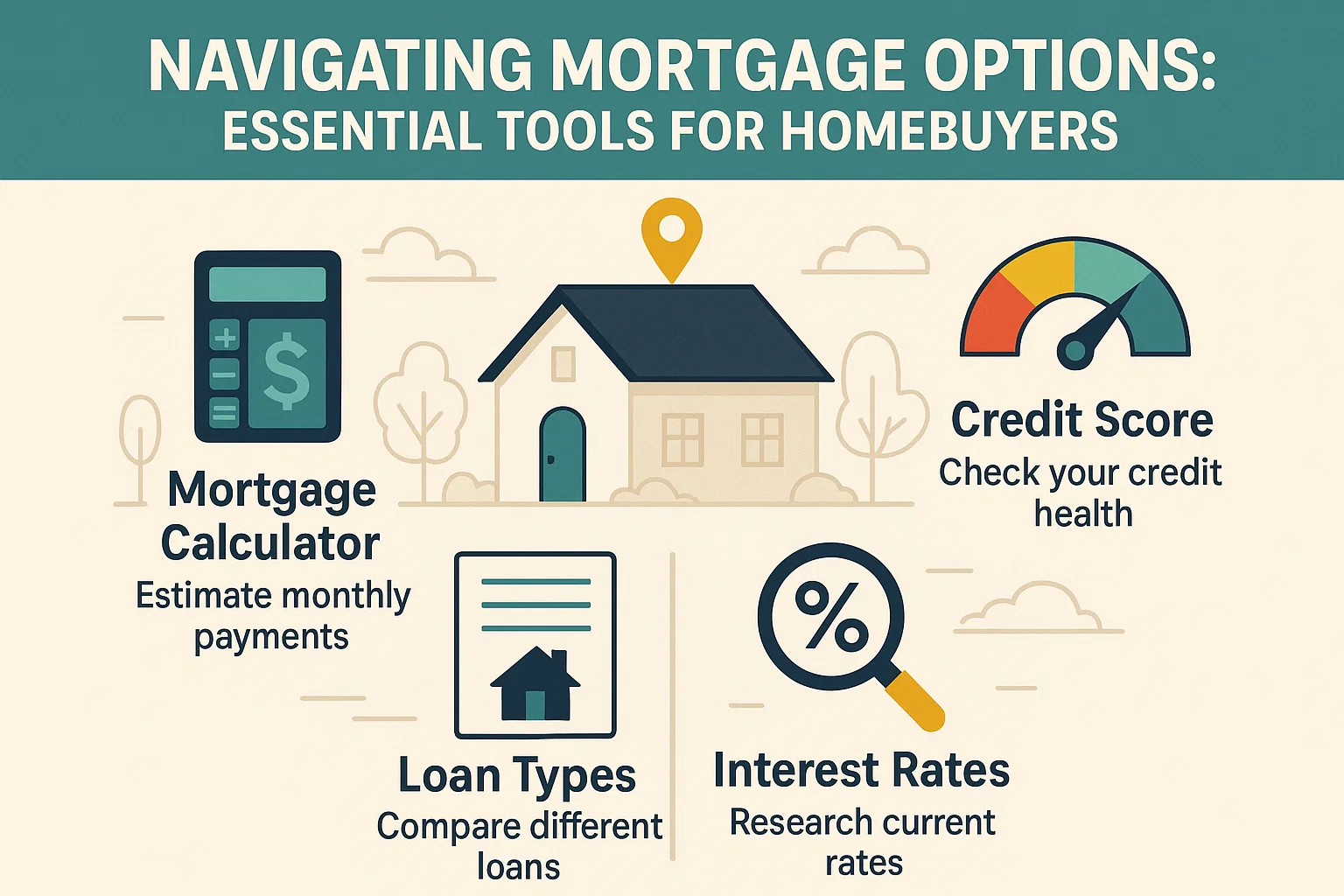 Mortgage Tools Infographic infographic