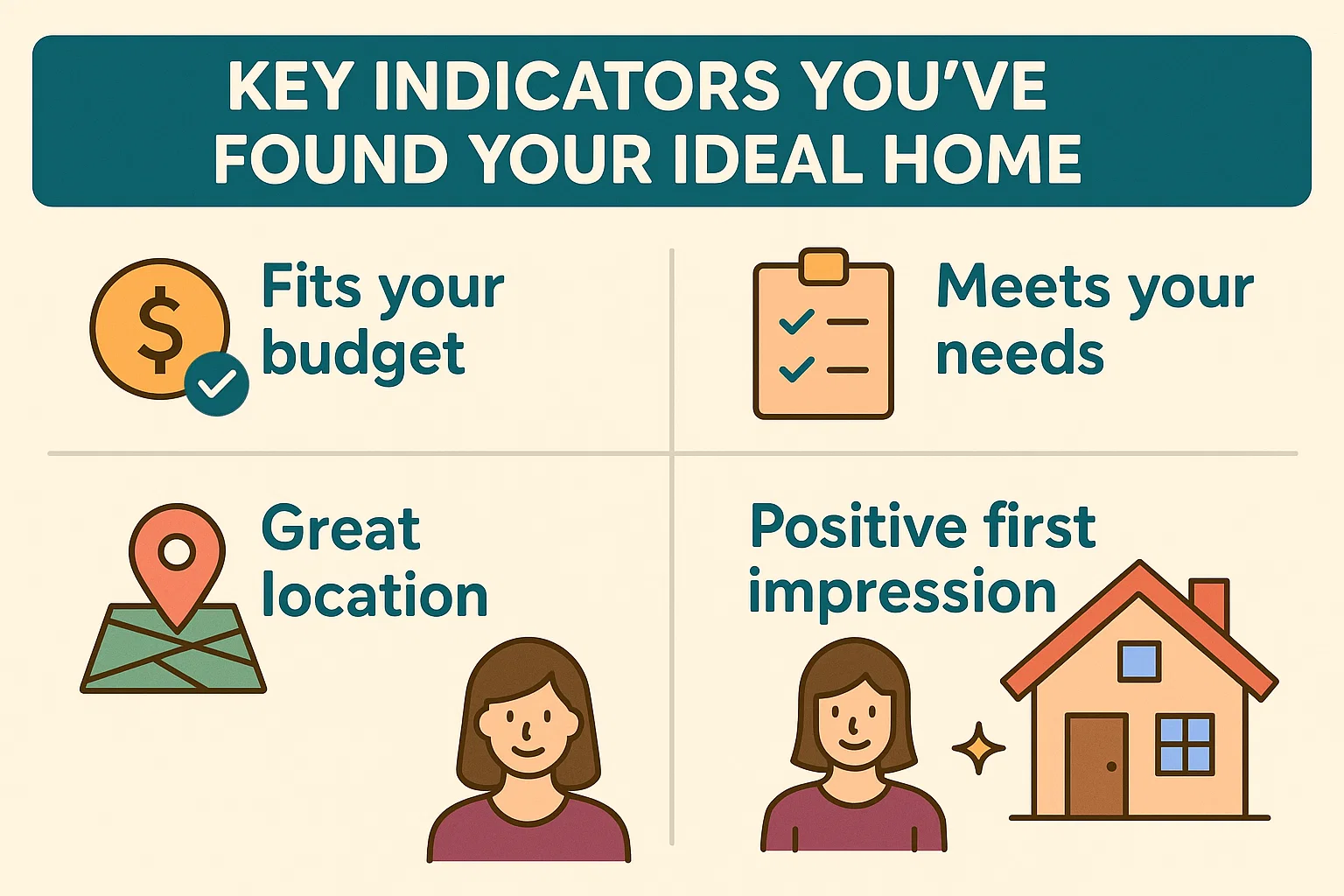 Ideal Home Indicators infographic