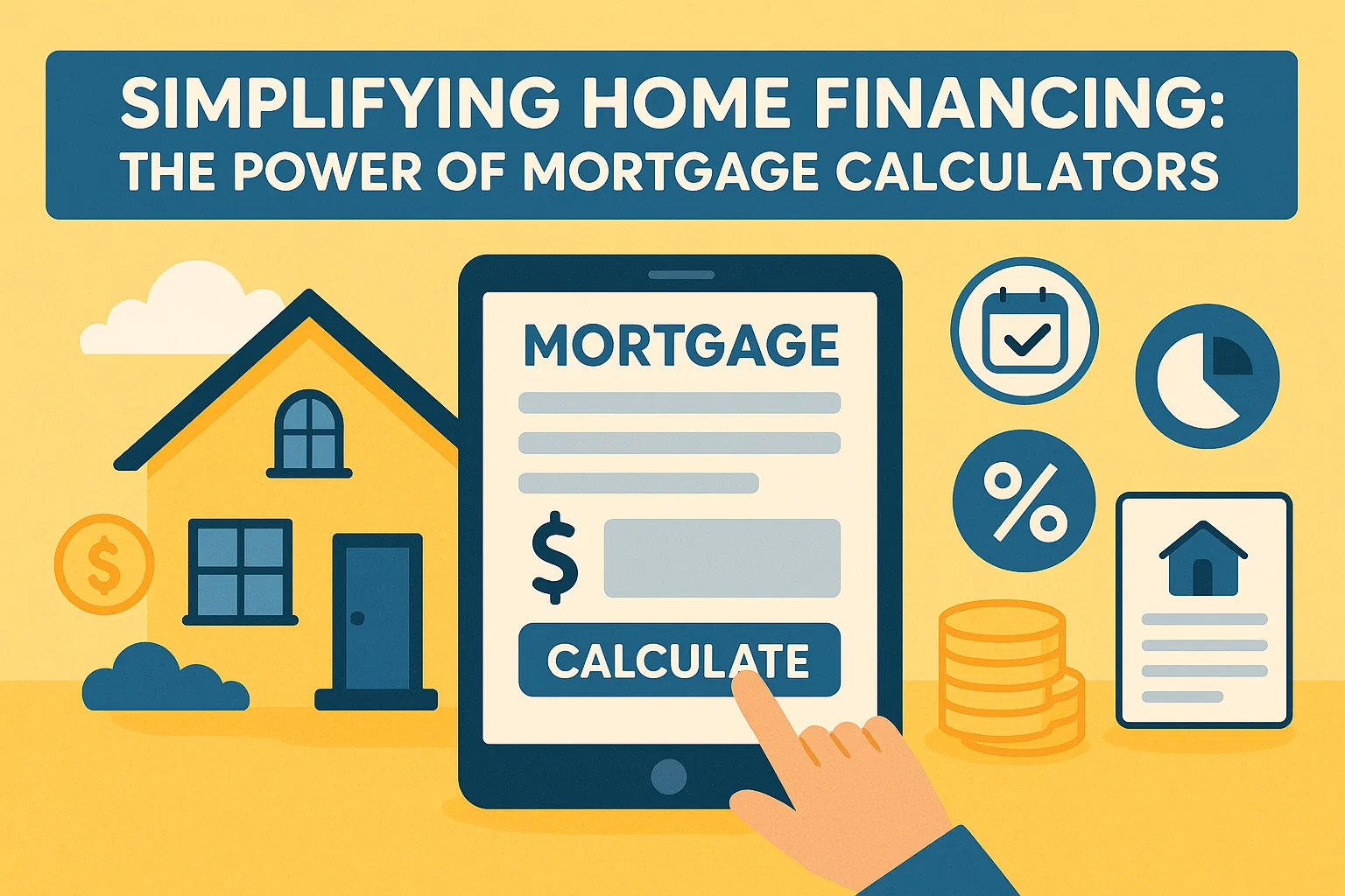 Mortgage Calculator Benefits infographic