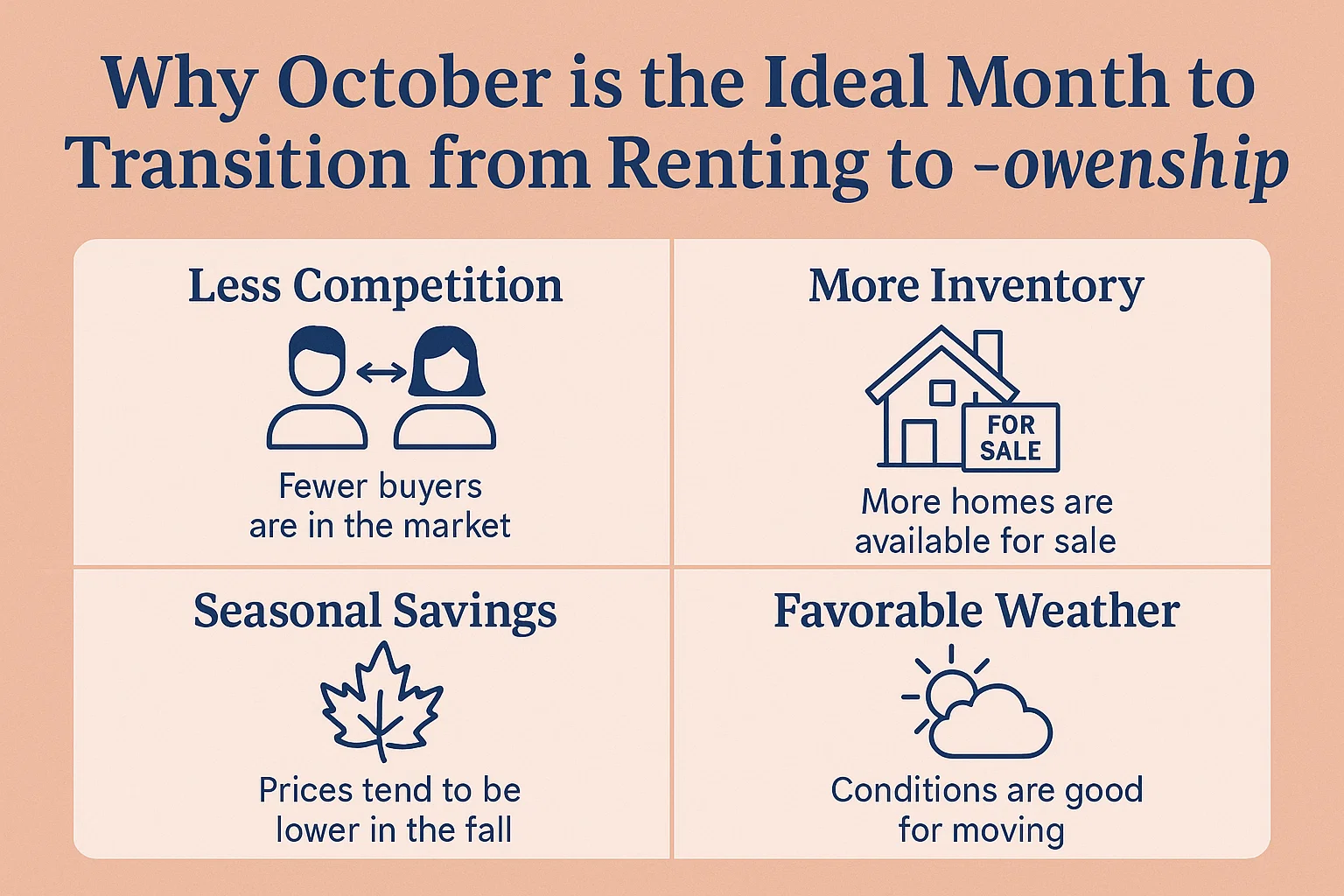 October Homeownership Benefits infographic
