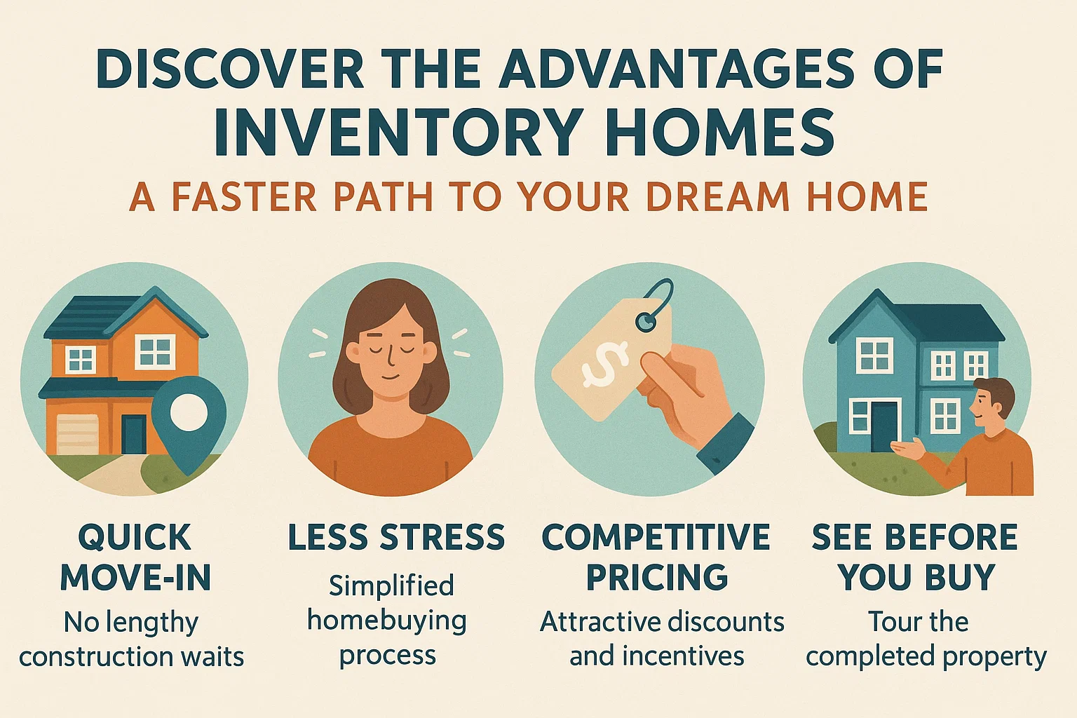 Inventory Home Benefits infographic