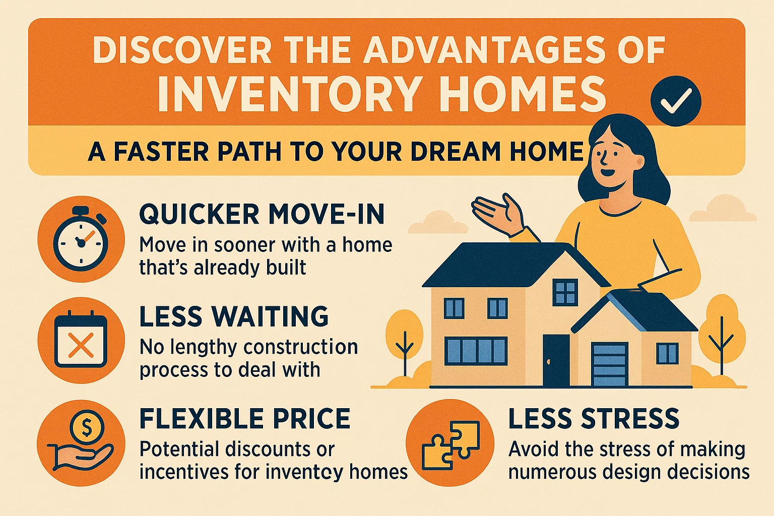 Inventory Home Benefits infographic