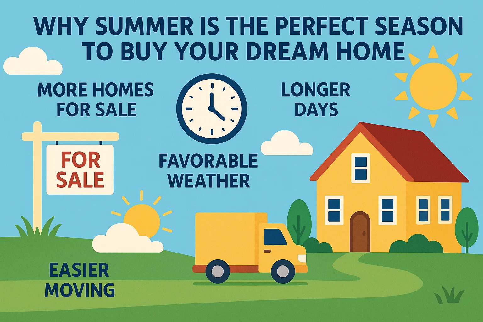Summer Home Buying Guide infographic