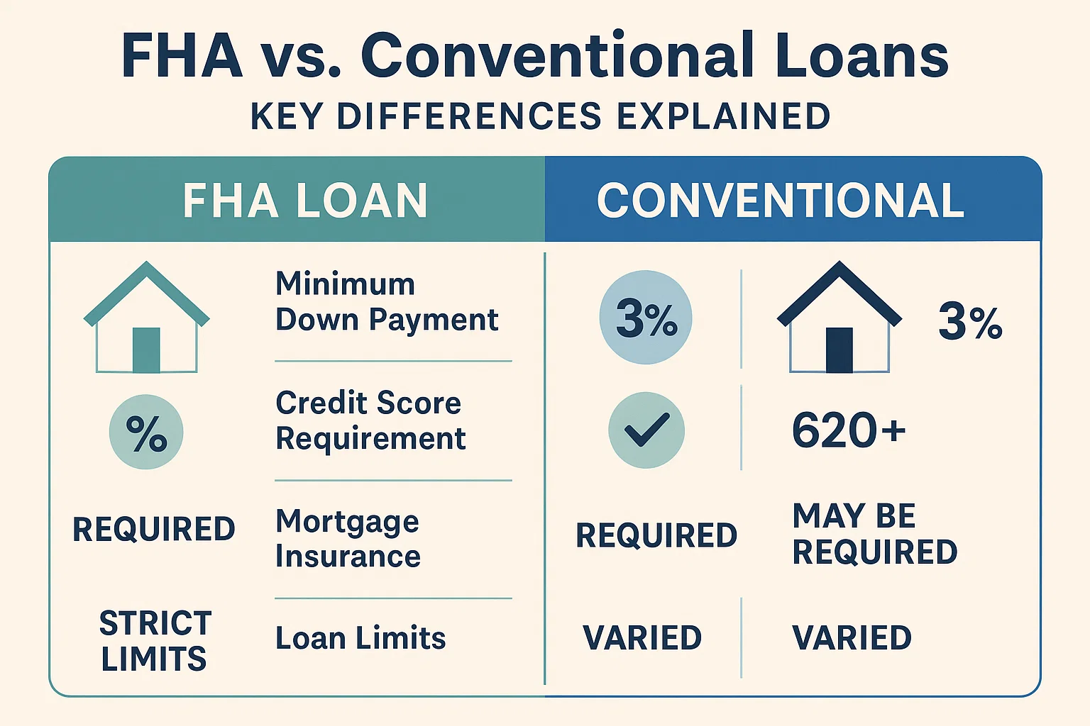Loan Comparison Infographic infographic