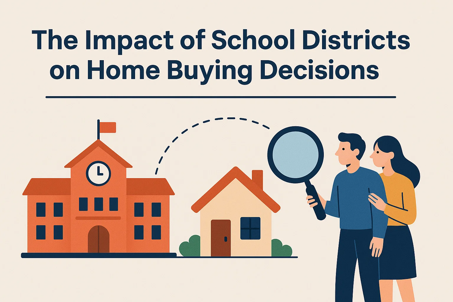 School Districts' Influence infographic