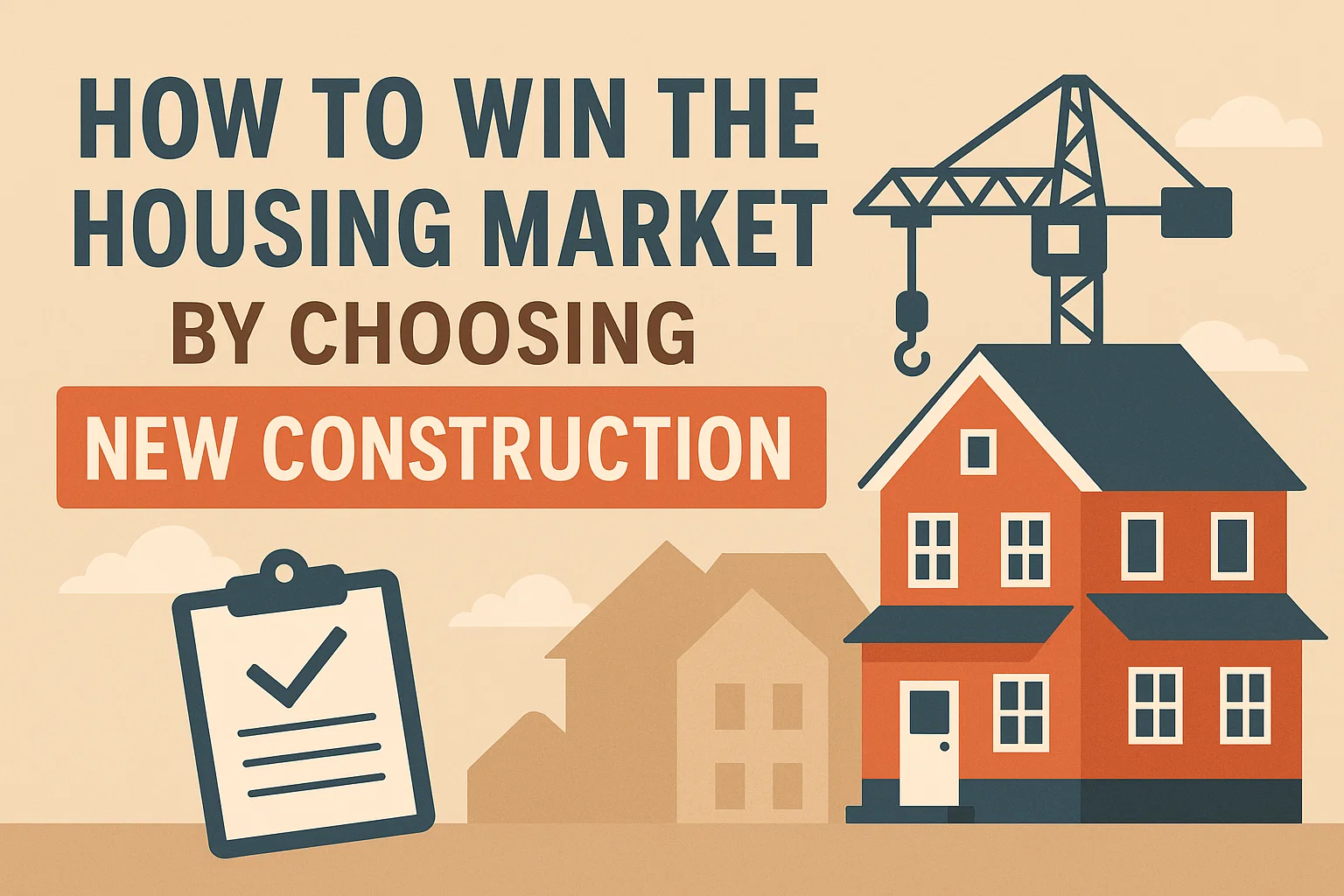 Winning New Construction Tips infographic