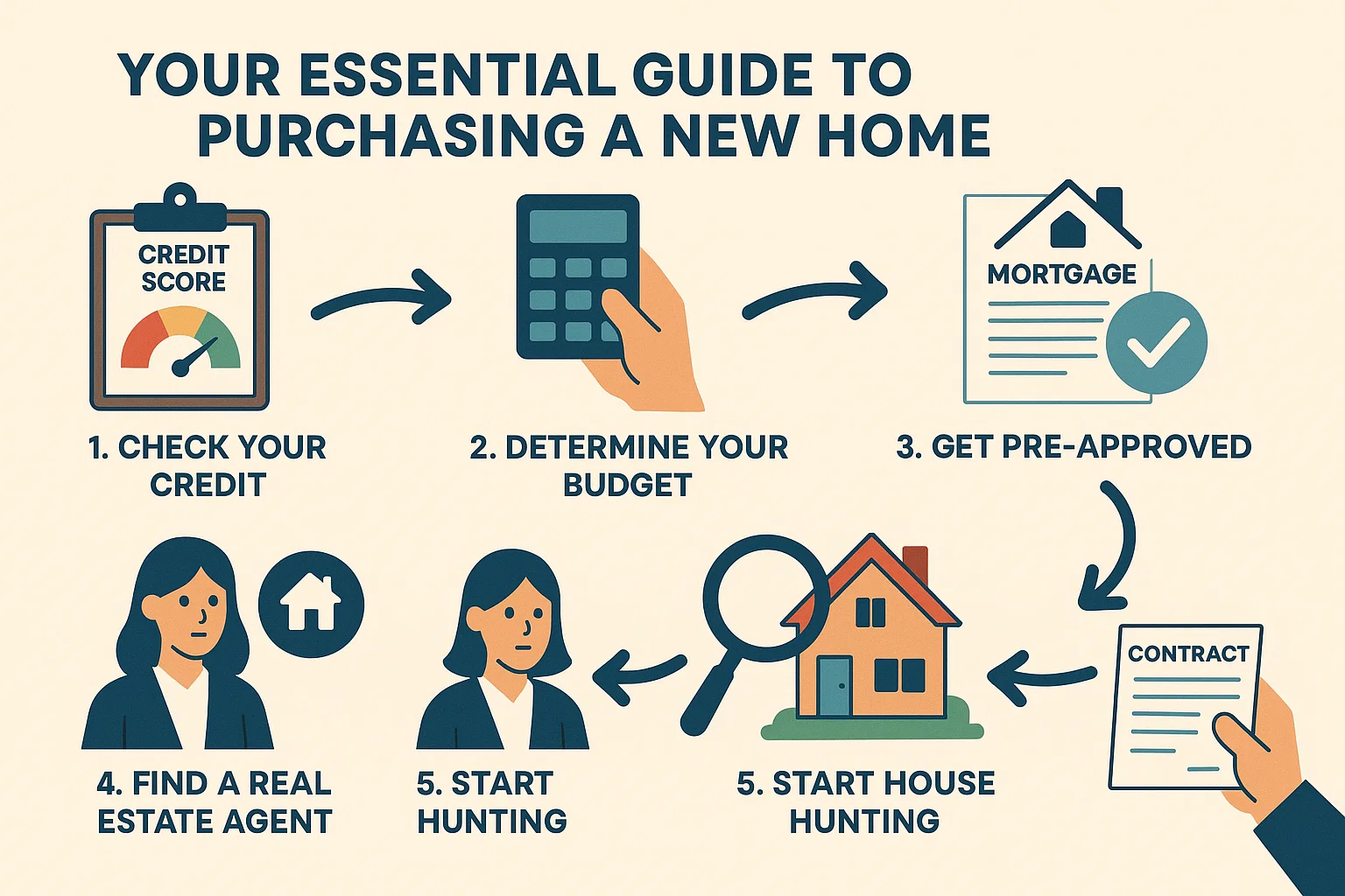 Home Buying Guide infographic