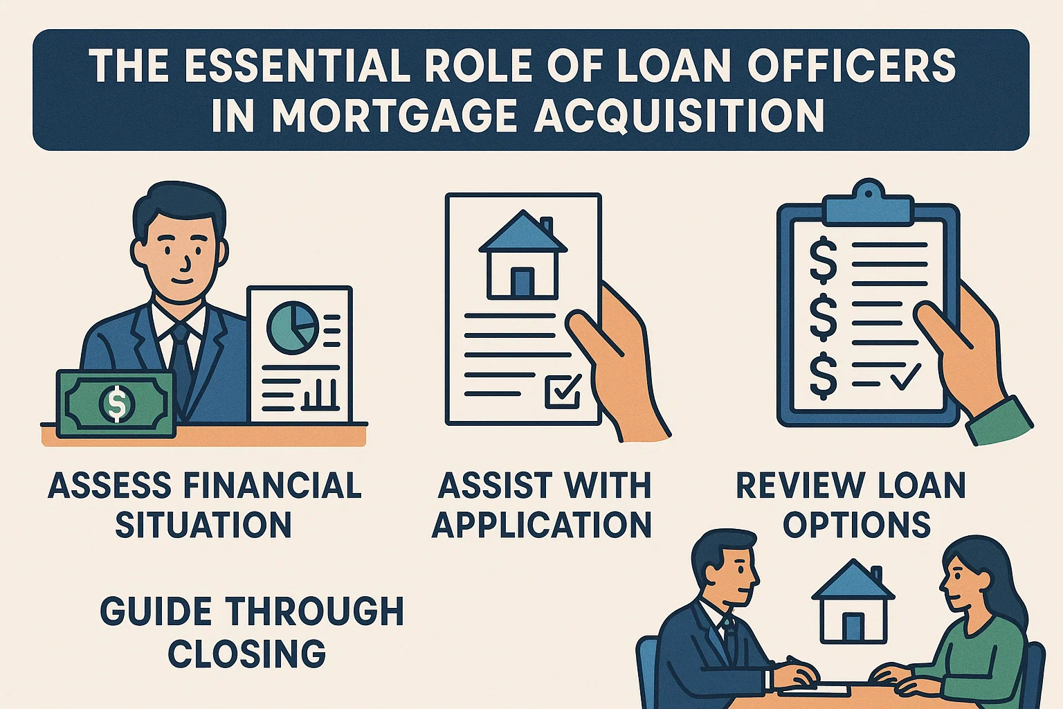 Mortgage Loan Officers infographic