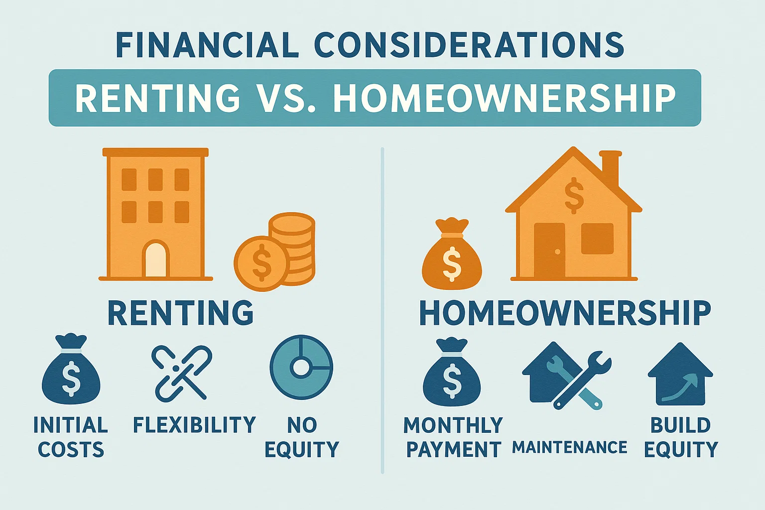 Rent or Buy Infographic infographic