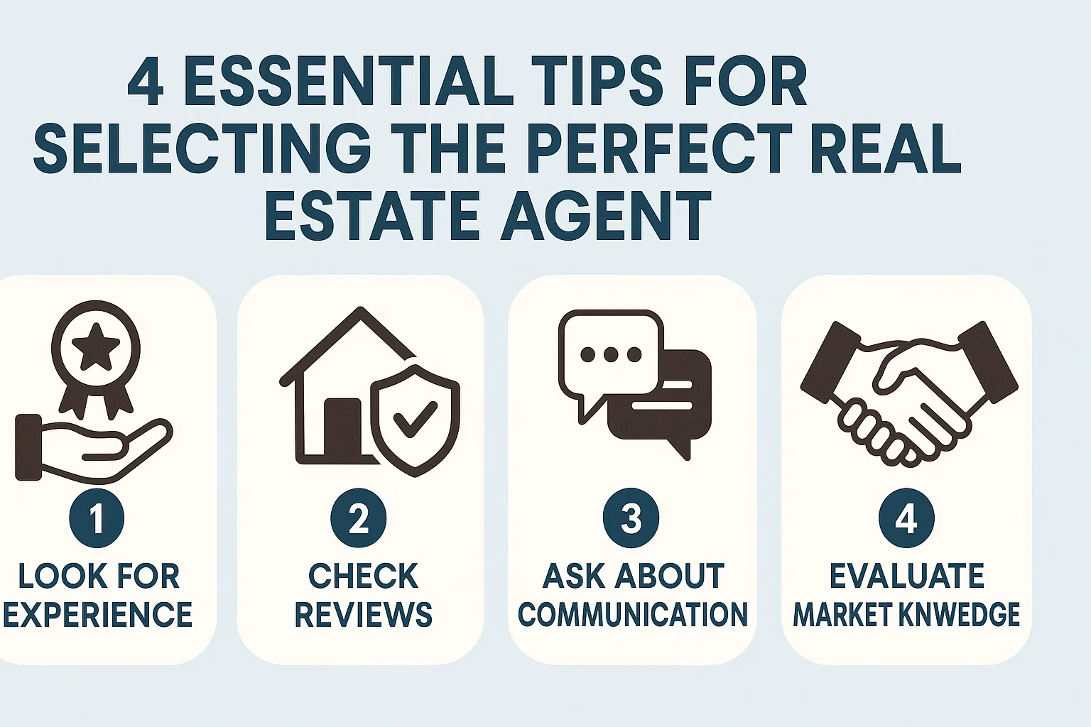 Real Estate Agent Tips infographic
