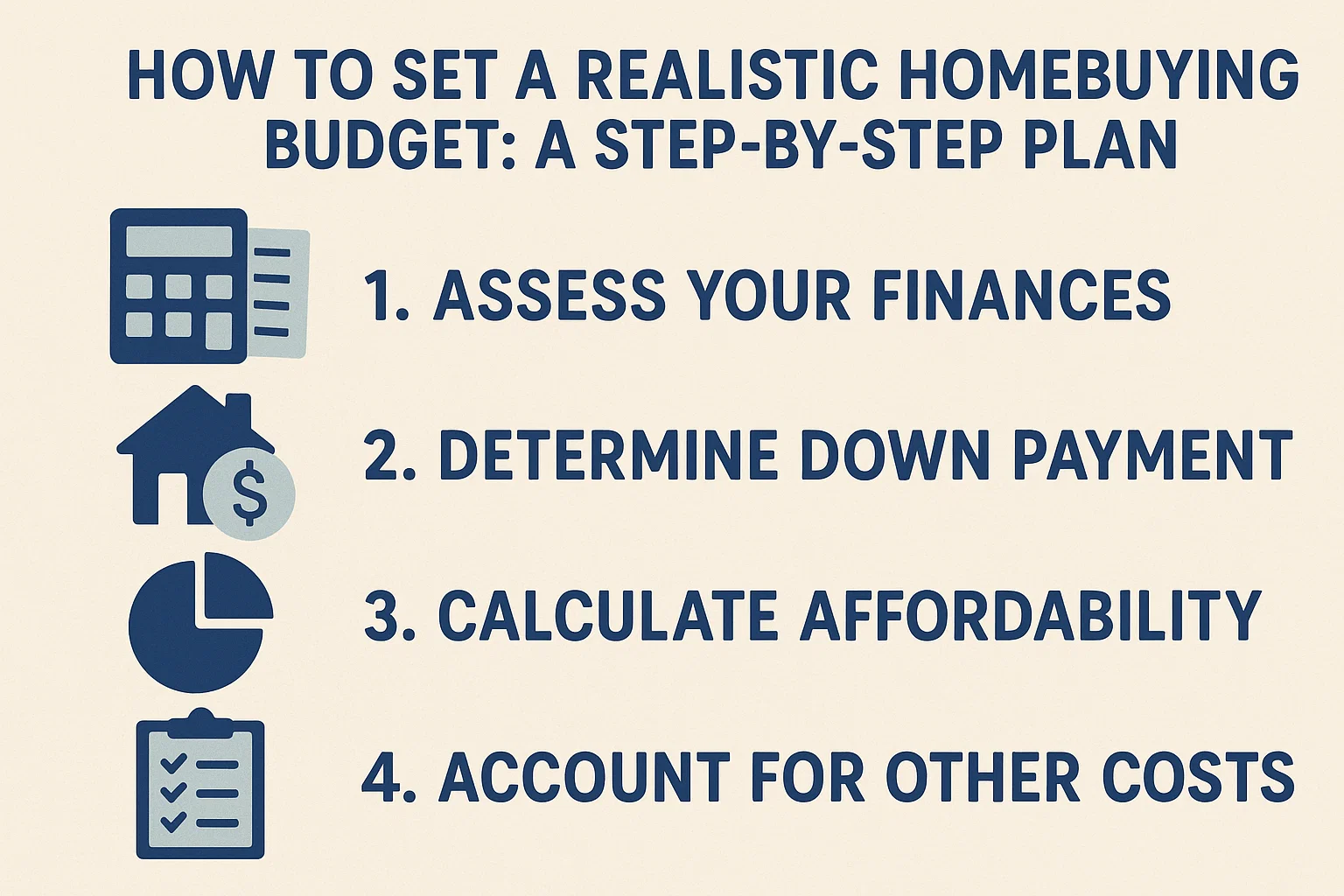 Homebuying Budget Guide infographic