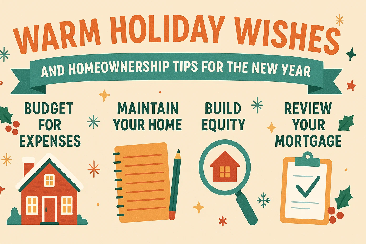 Warm Holiday Wishes infographic
