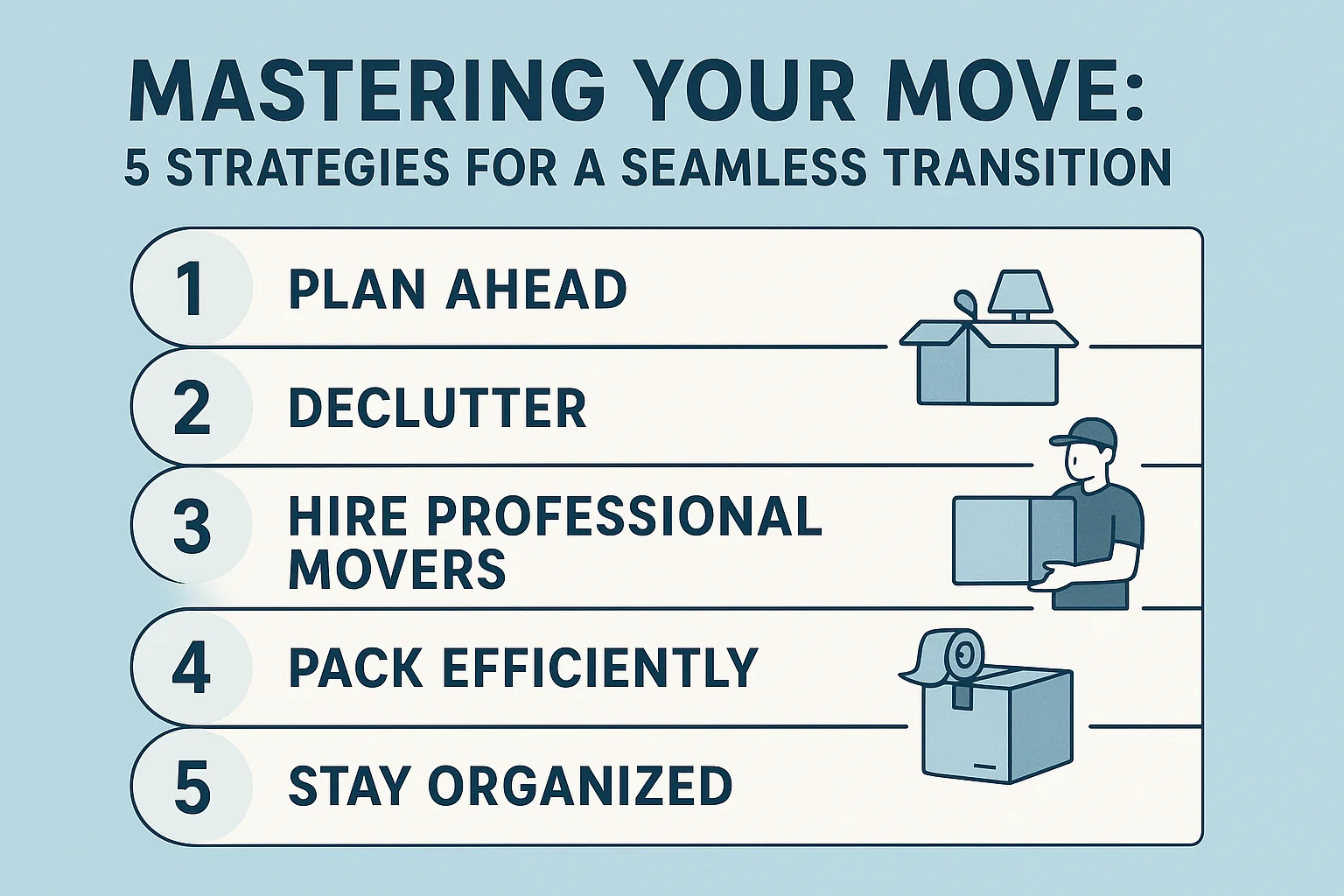 Seamless Move Strategies infographic