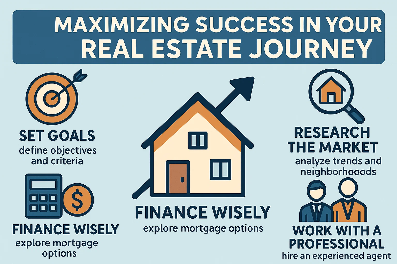 Real Estate Success Guide infographic