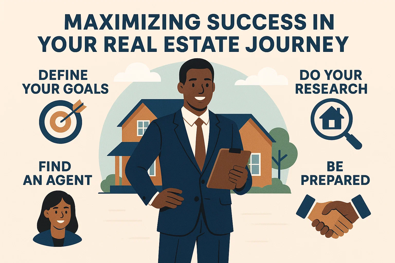 Real Estate Success Guide infographic