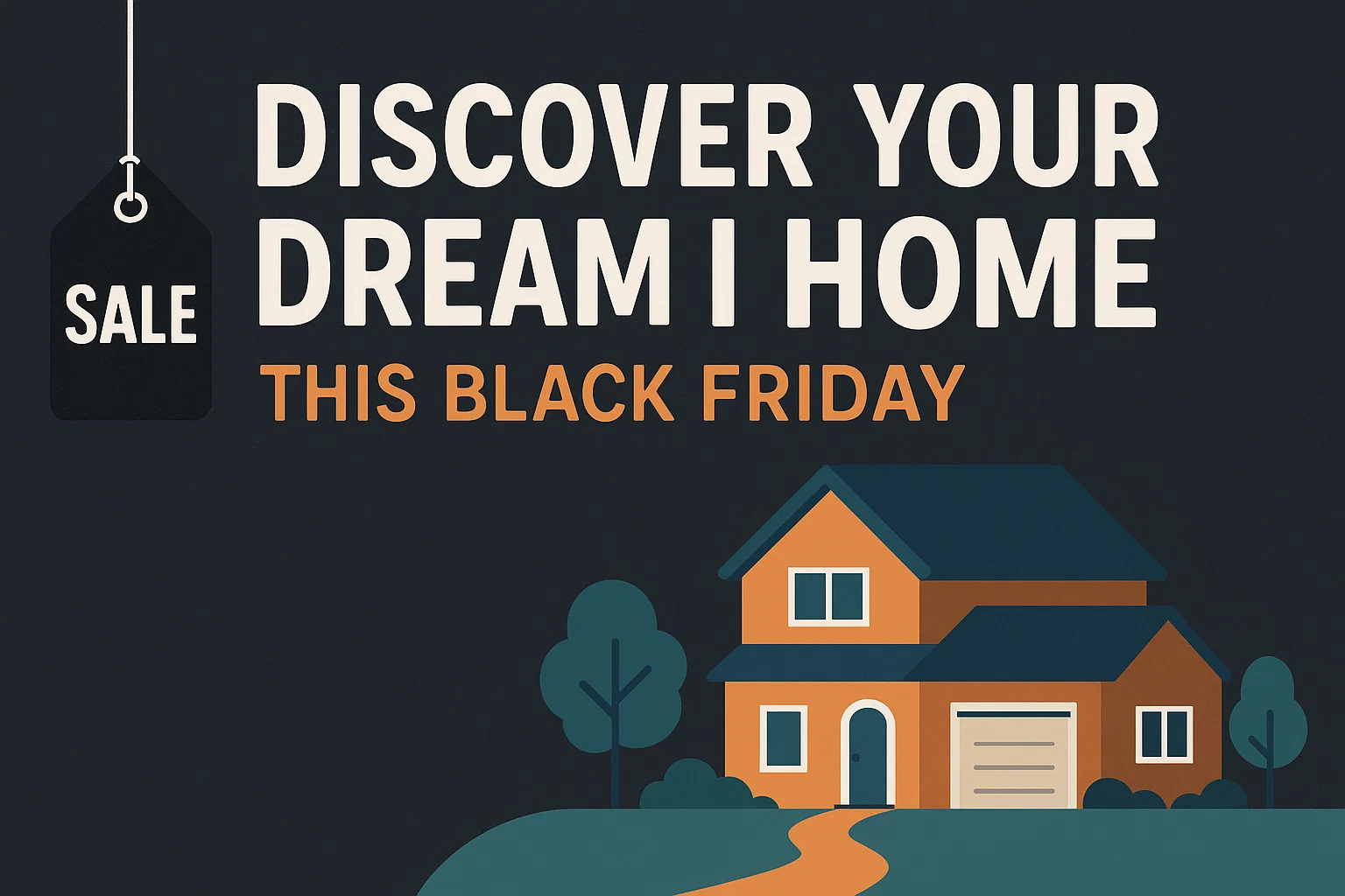 Black Friday Homes infographic
