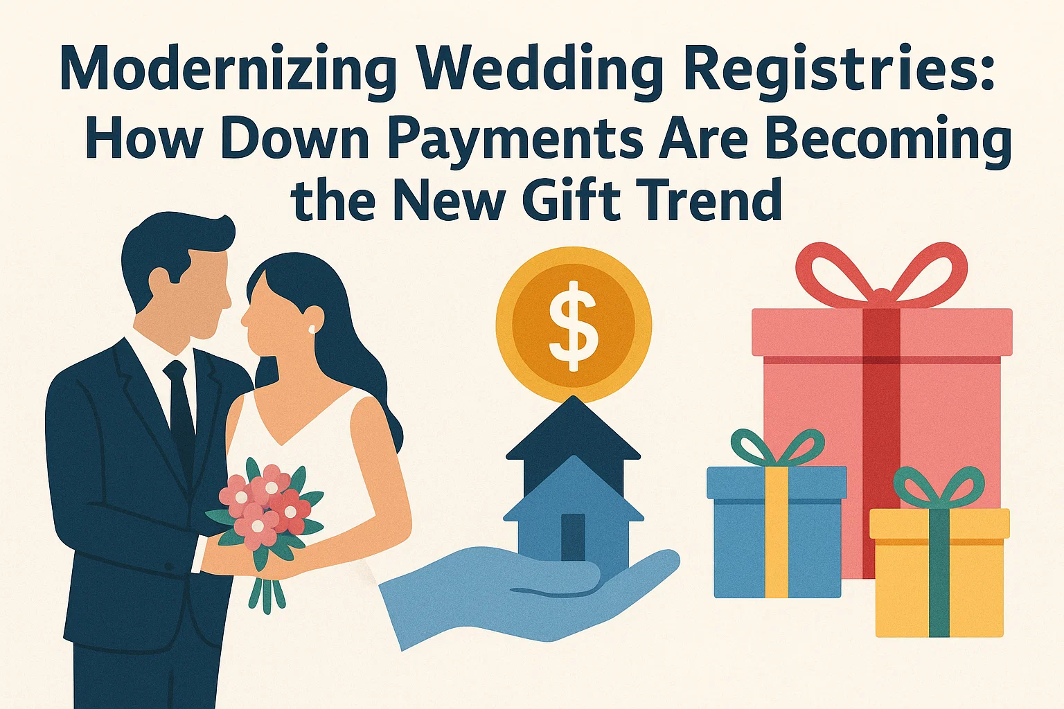 Modern Wedding Gifts infographic