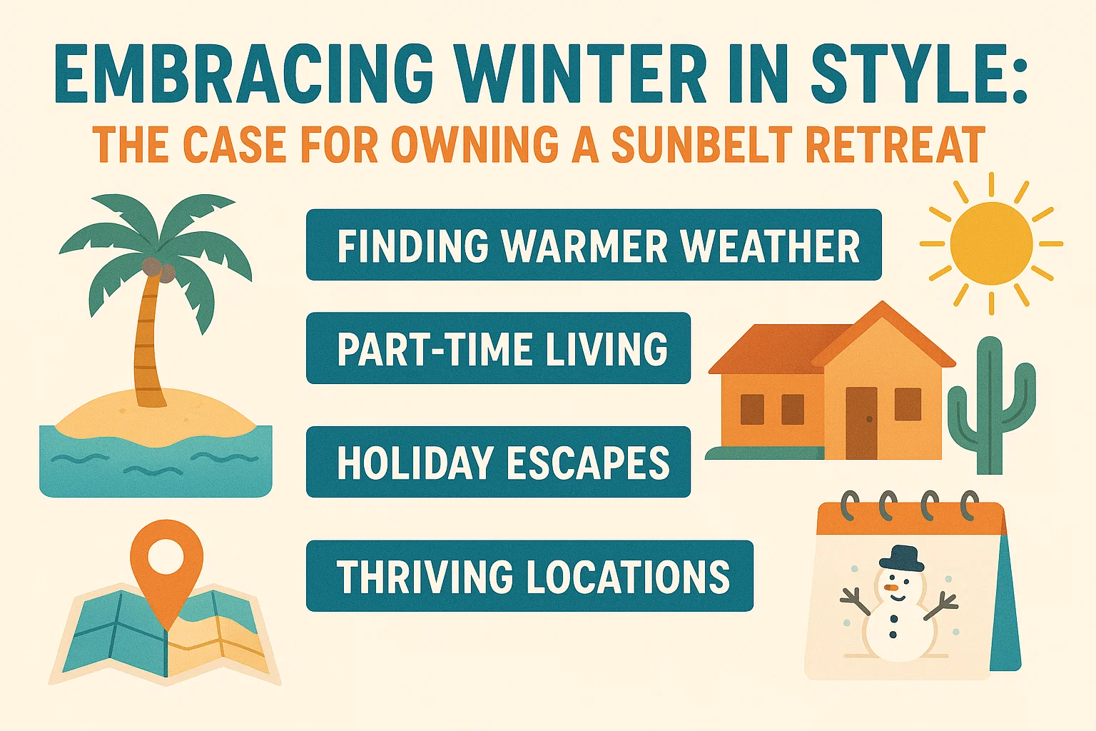 Winter Sunbelt Retreat infographic