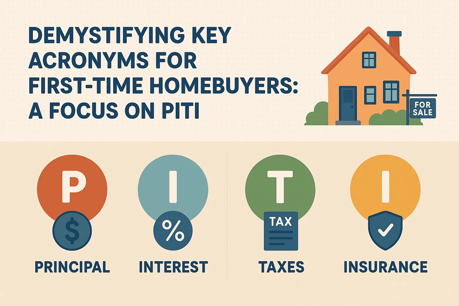 PITI Explained for Beginners infographic
