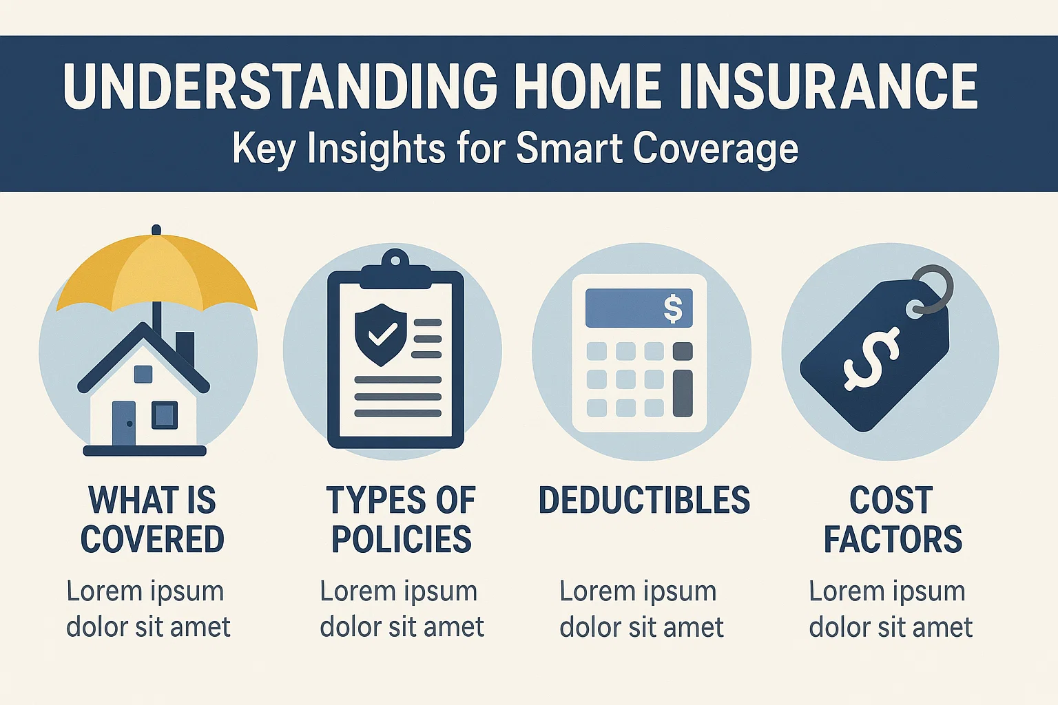 Home Insurance Insights infographic