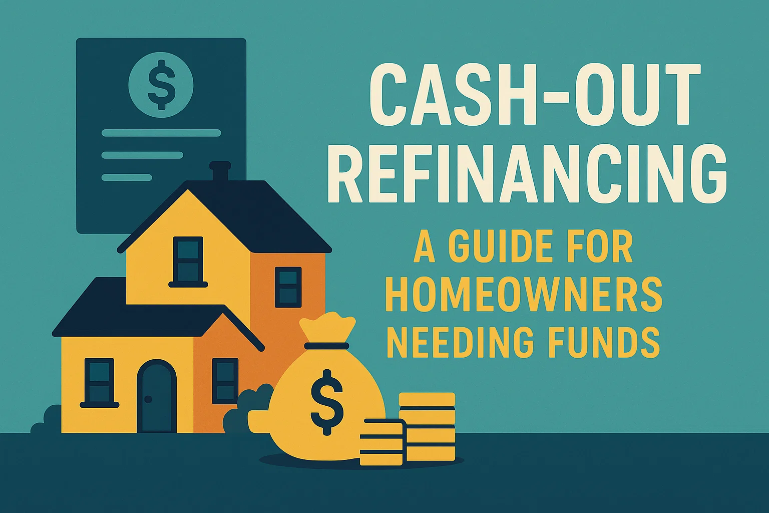 Cash-Out Refinancing Guide infographic