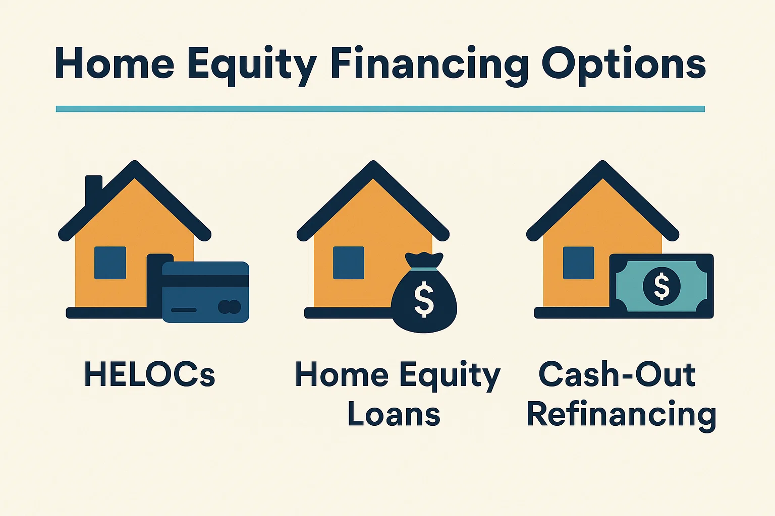 Home Equity Financing infographic