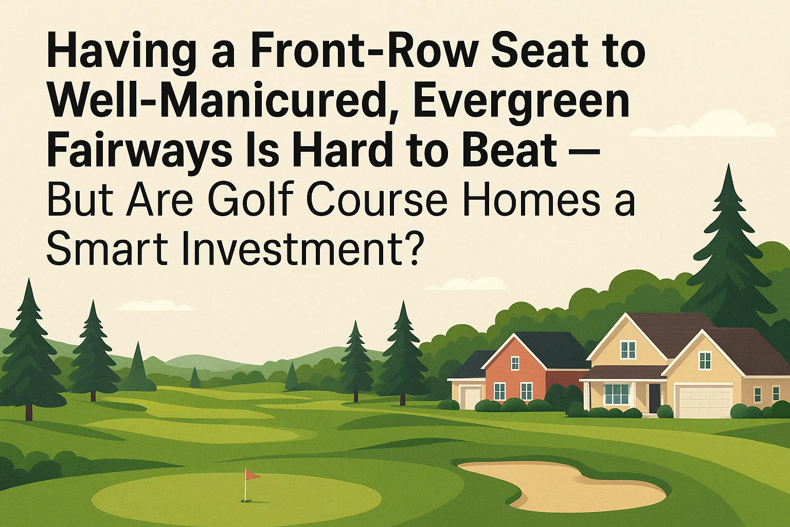 Golf Course Investment Insights infographic