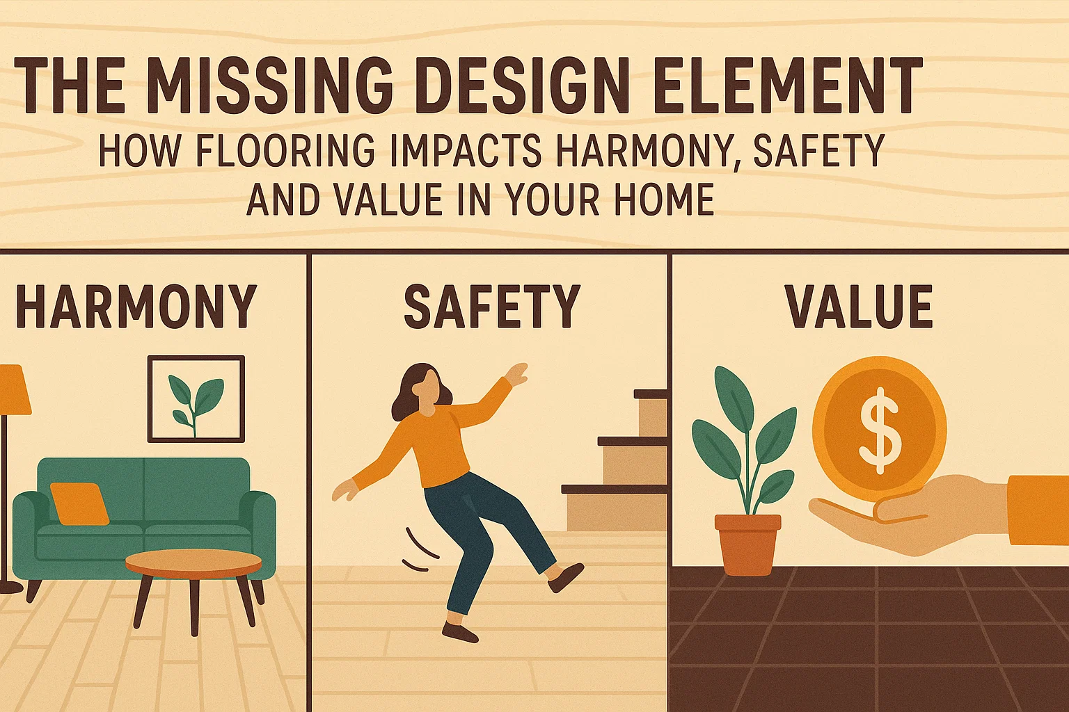 Flooring's Impact Infographic infographic