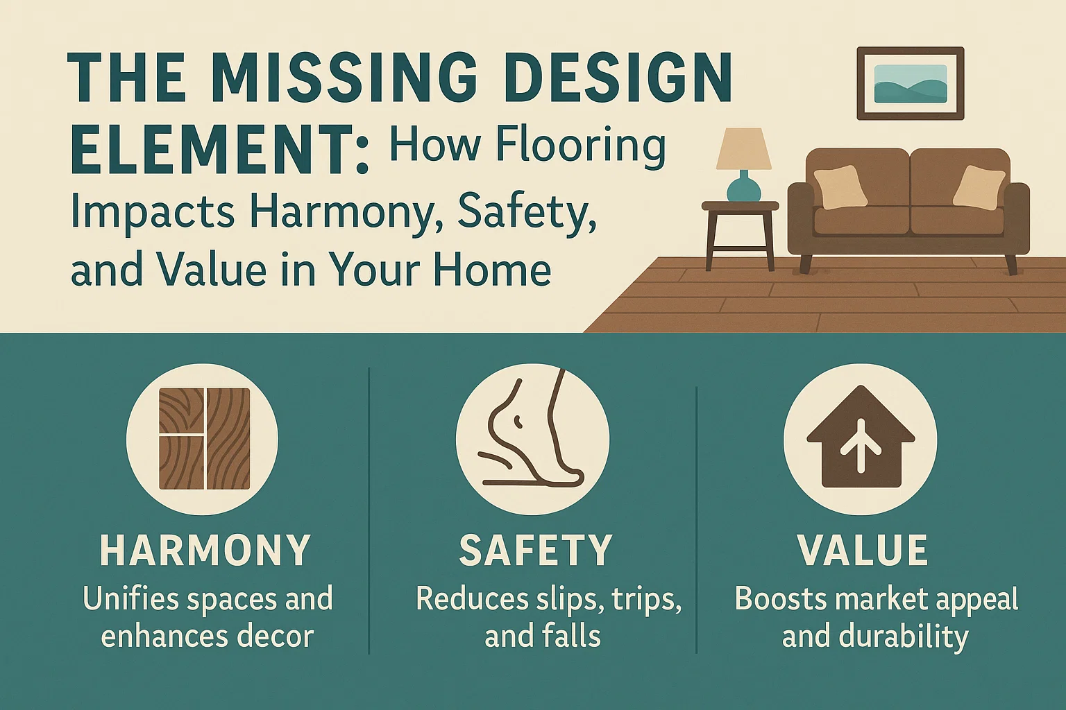 Flooring's Impact Infographic infographic