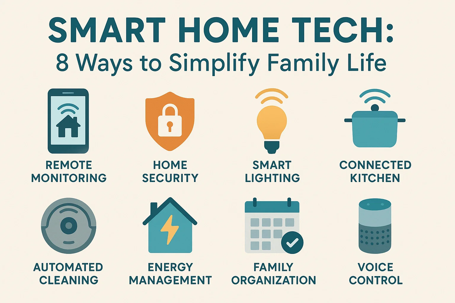 Smart Home Simplification infographic