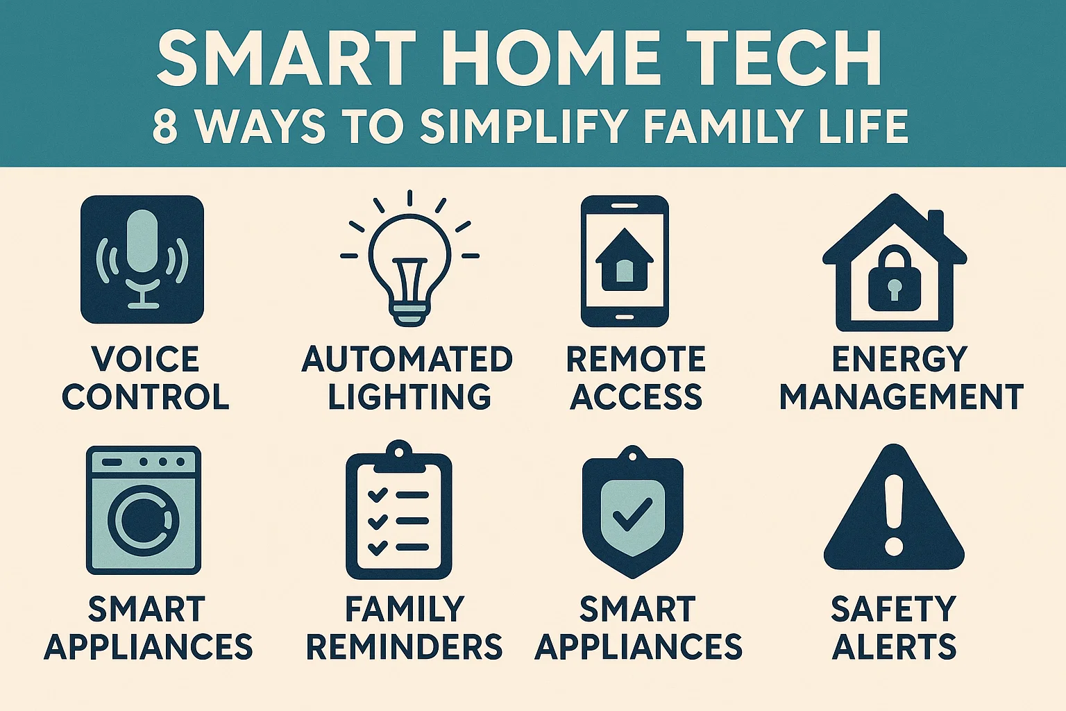Smart Home Simplification infographic