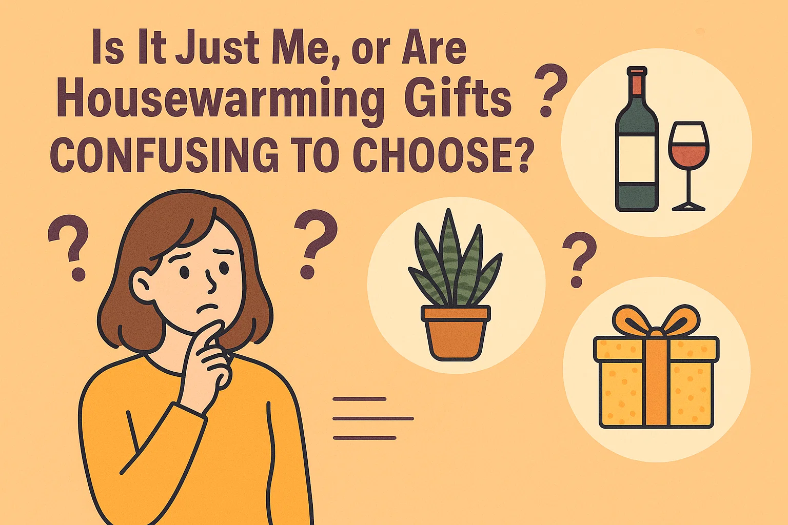 Housewarming Gift Guide infographic