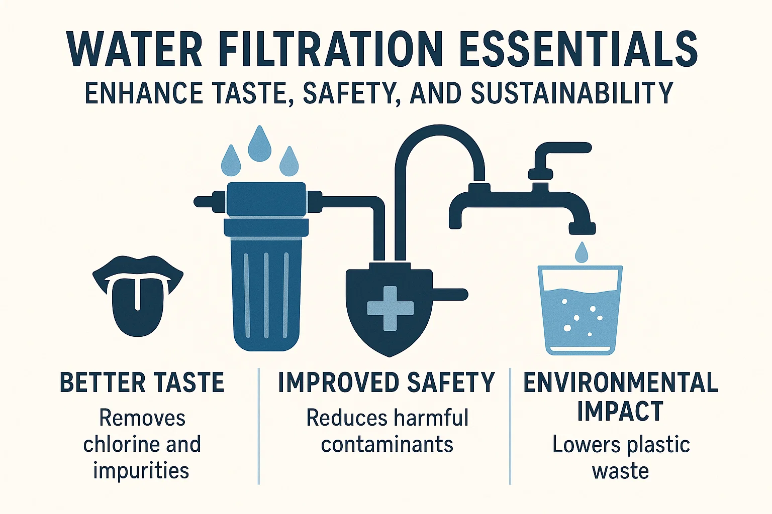 Water Filtration Infographic infographic