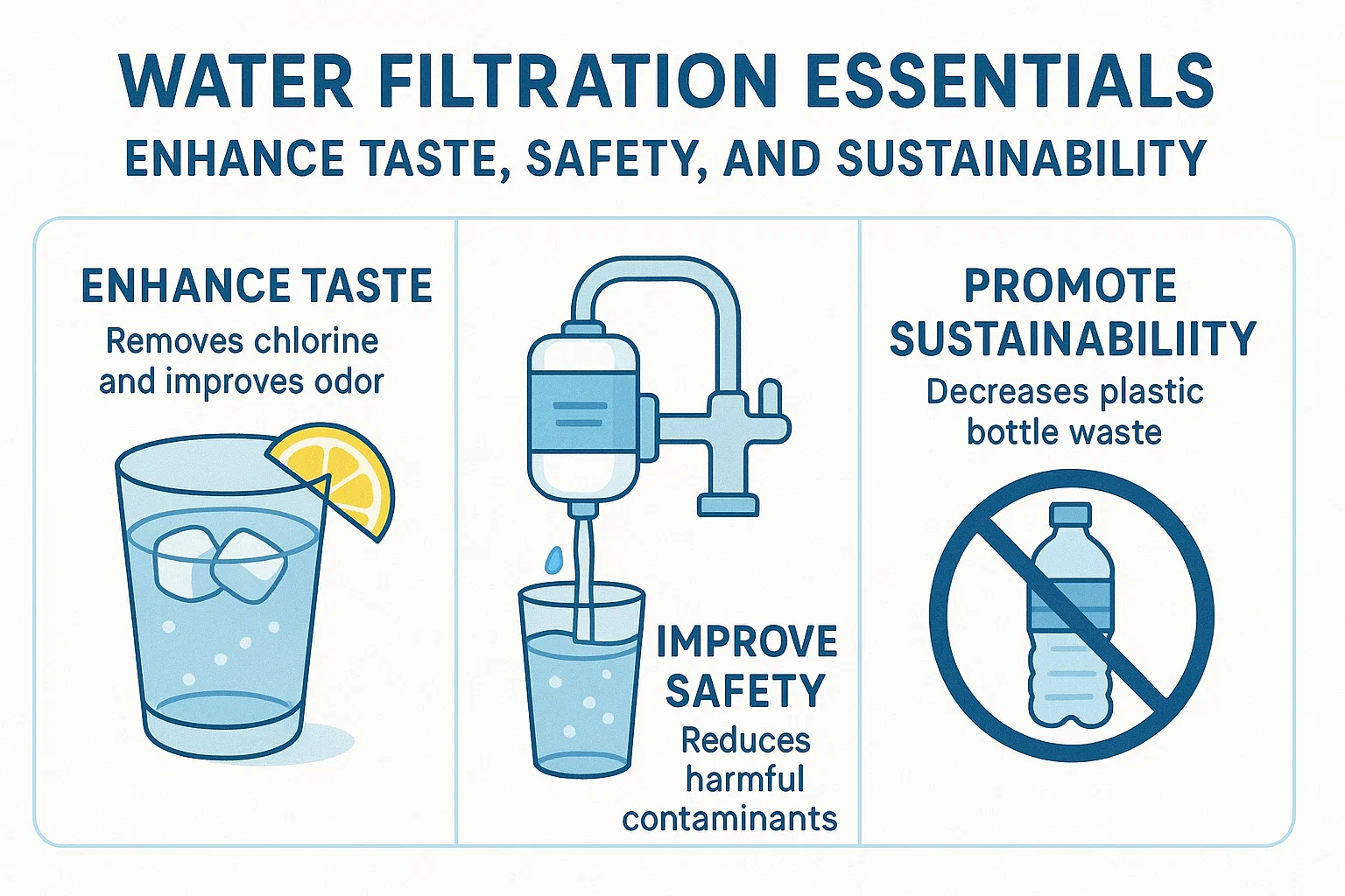 Water Filtration Infographic infographic