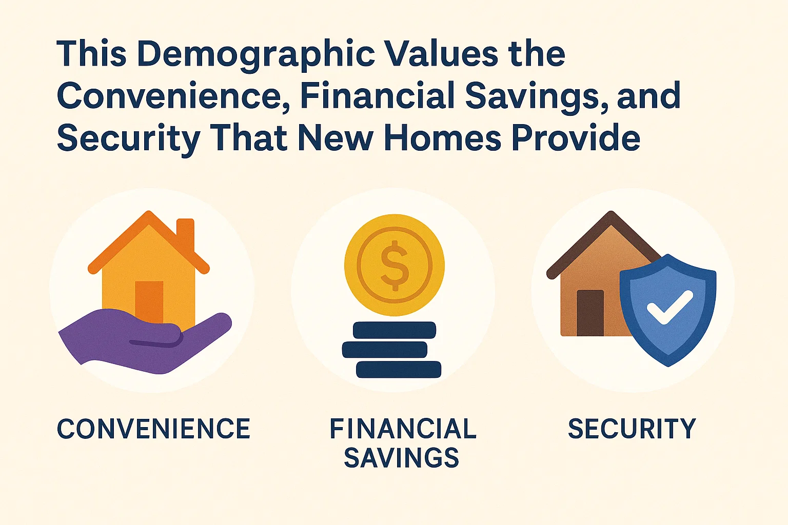 New Home Benefits infographic