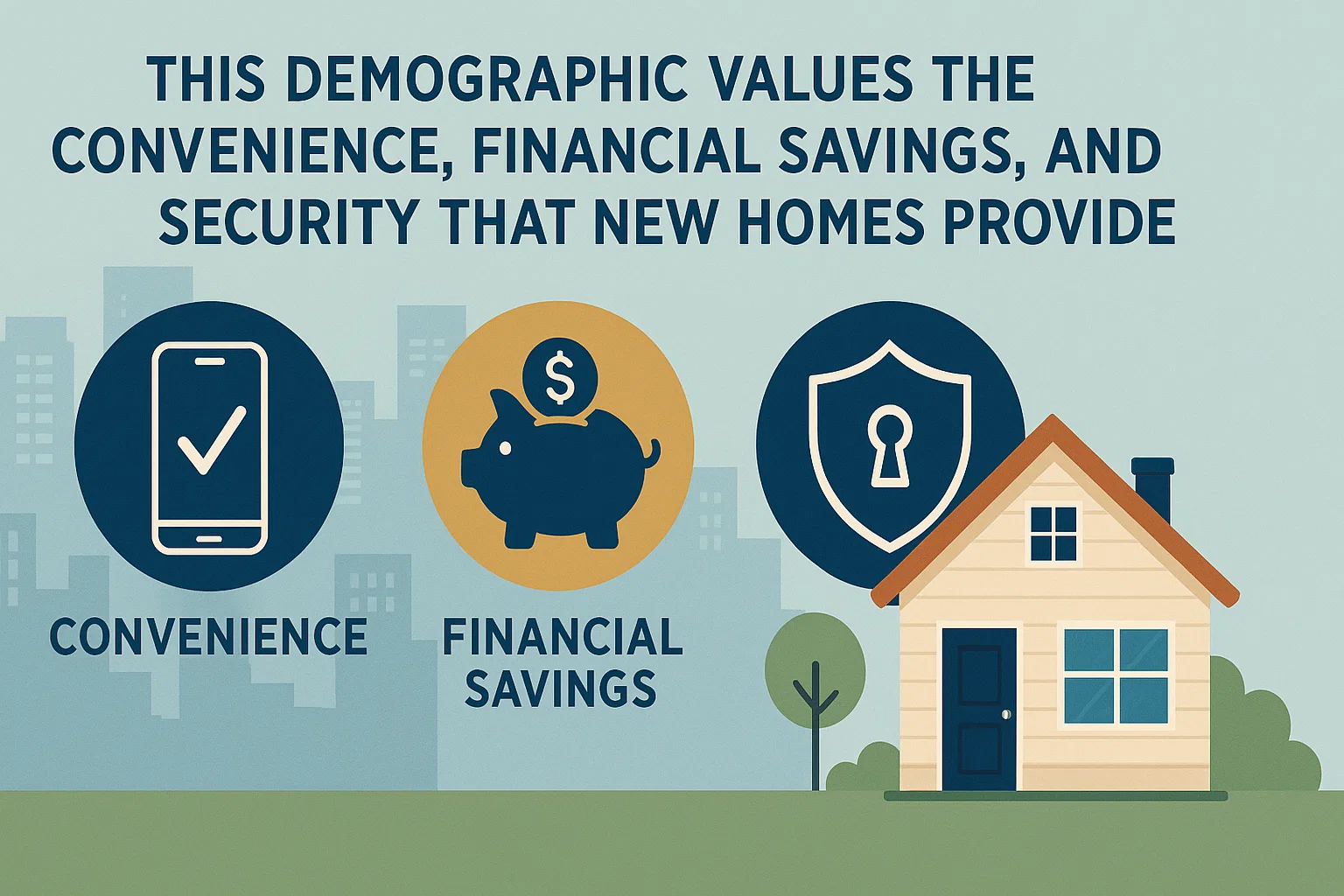 New Home Benefits infographic