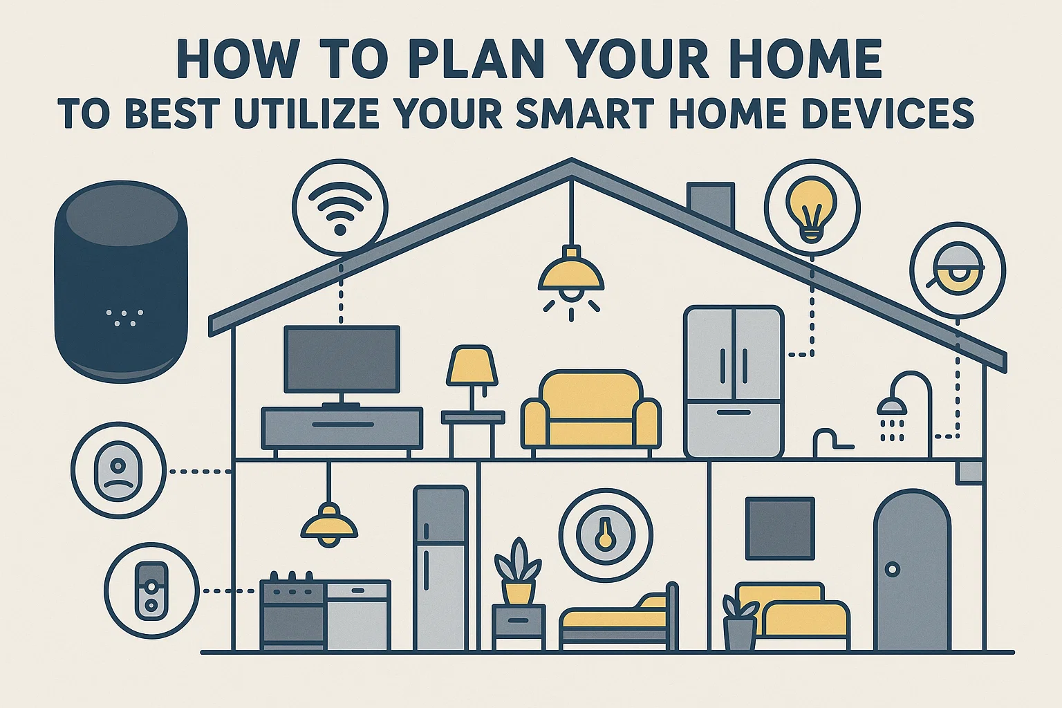 Smart Home Planning Tips infographic