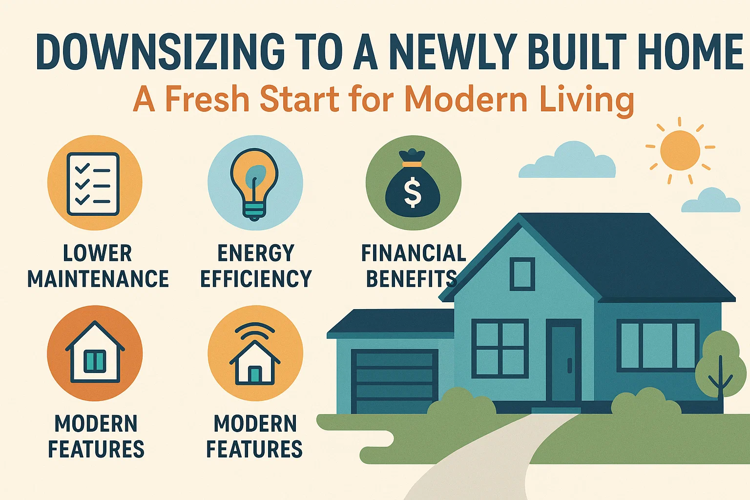 Modern Living Infographic infographic