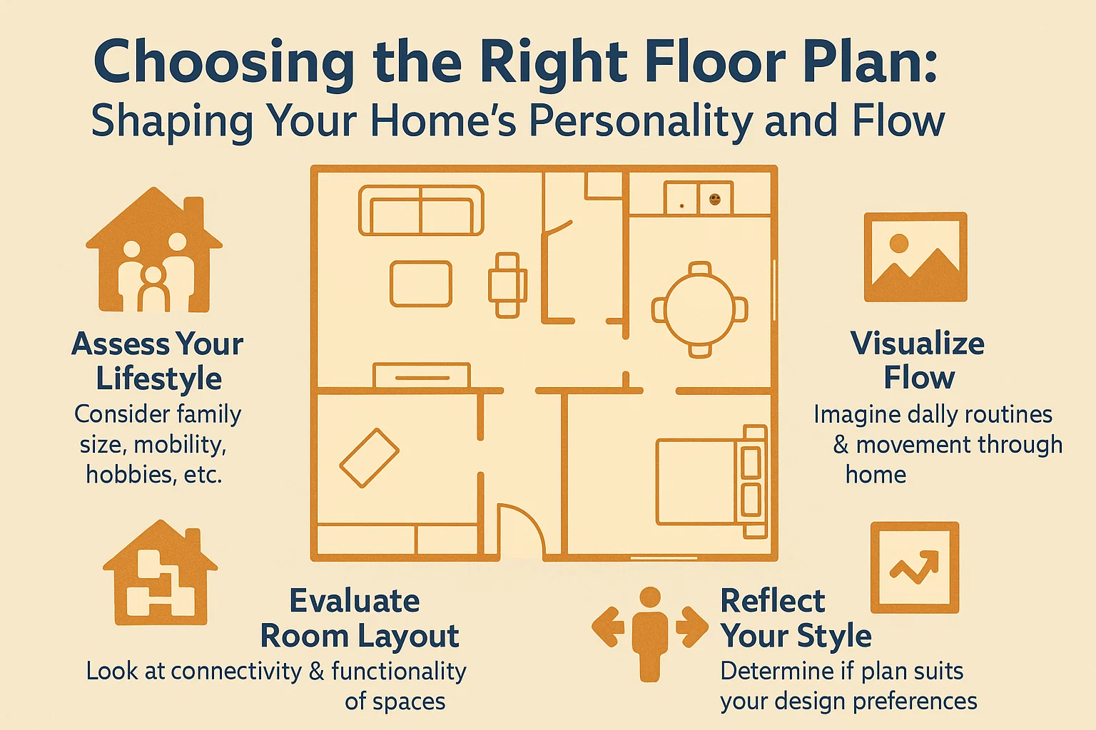 Home Floor Plan Guide infographic