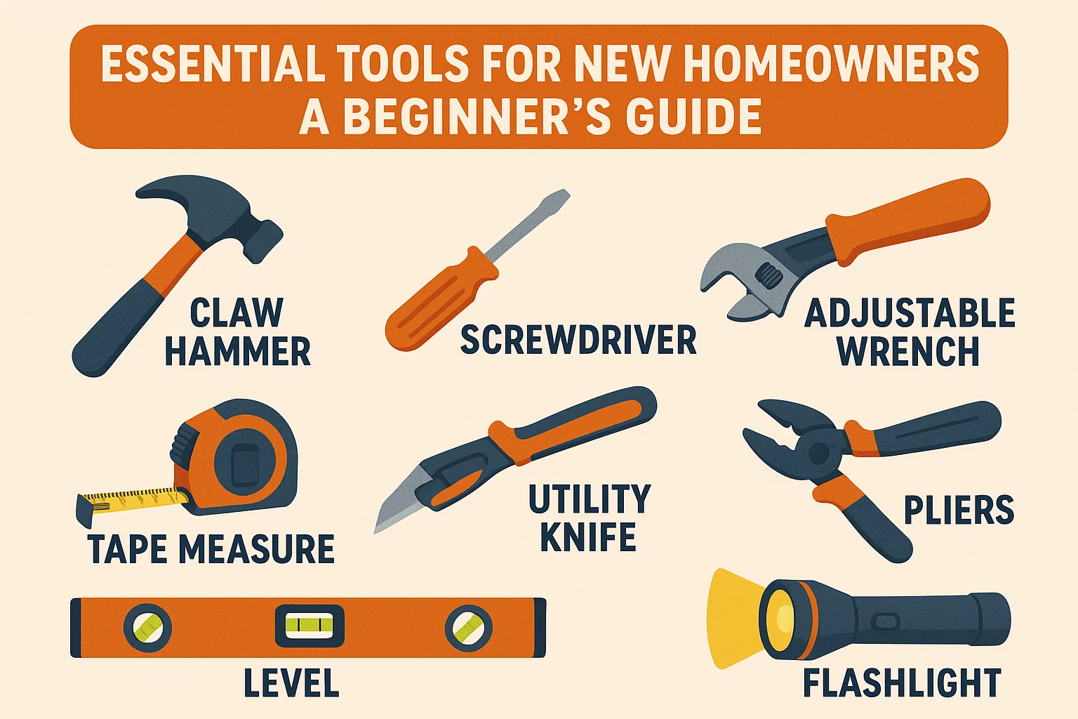 New Homeowner Toolbox infographic