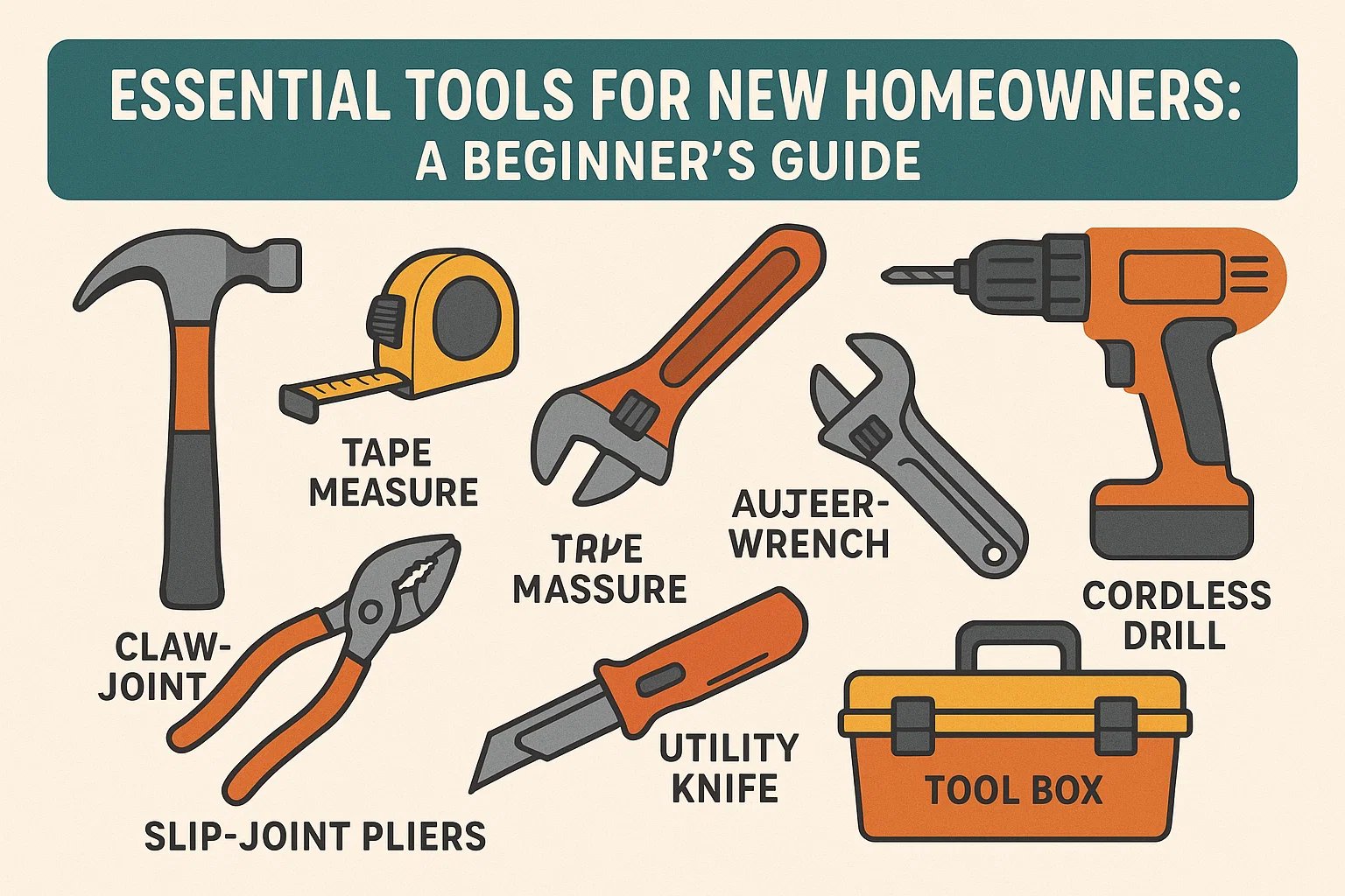 New Homeowner Toolbox infographic