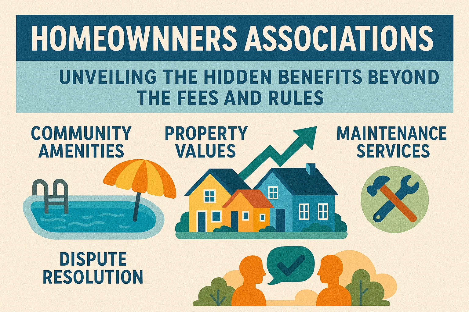 HOA Benefits Infographic infographic