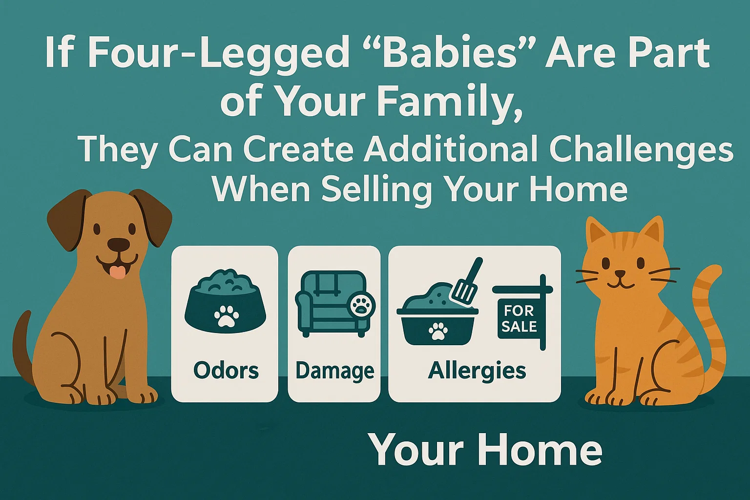 Pet Selling Challenges infographic