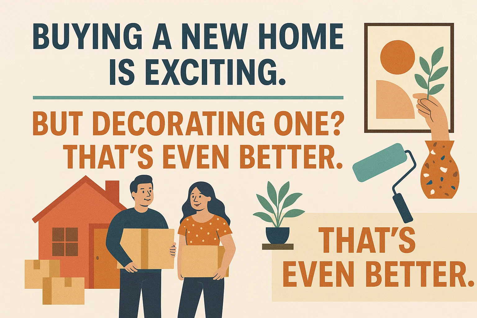 Home Decorating Excitement infographic