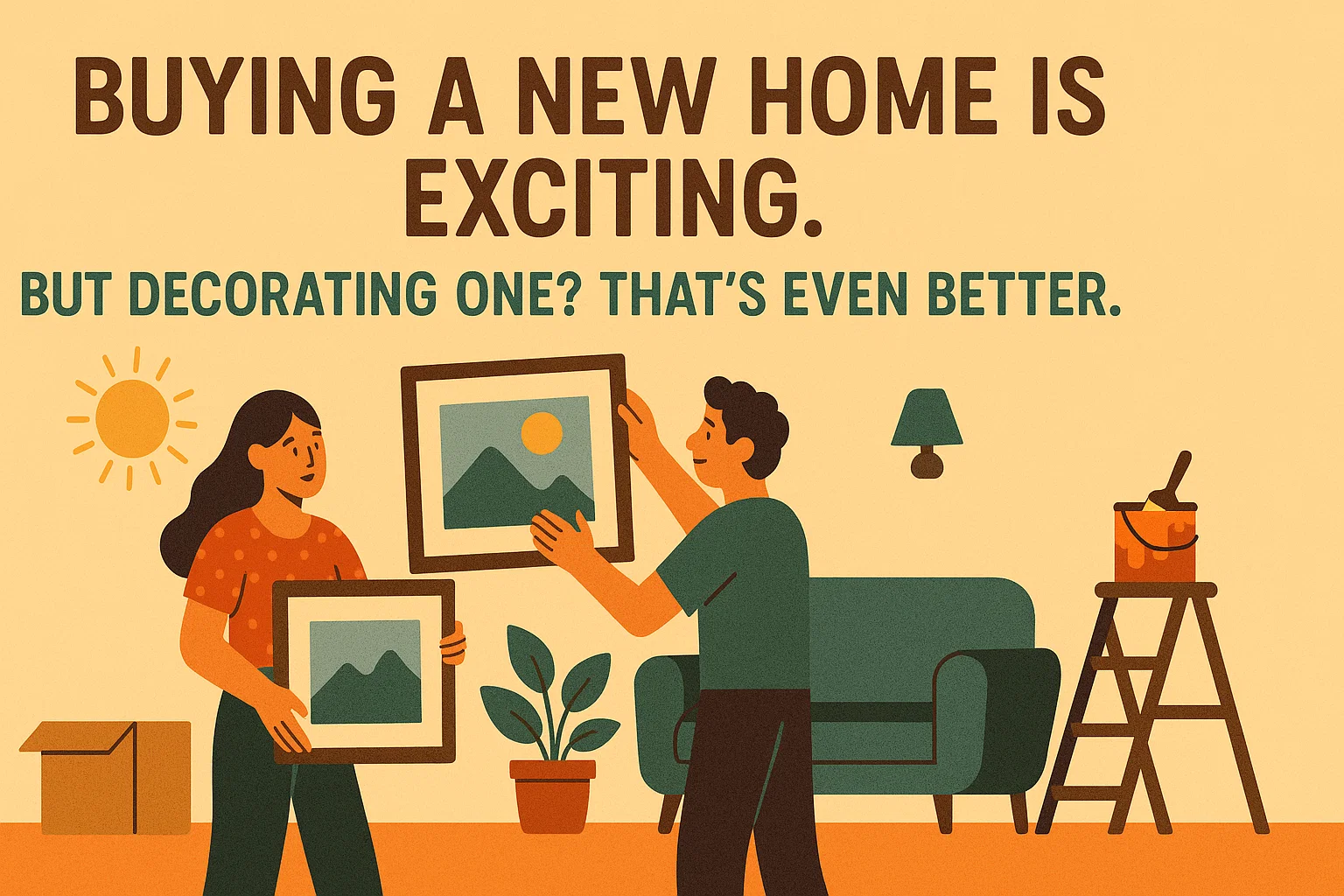 Home Decorating Excitement infographic